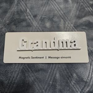 OUI Magnetic Sentiment "Grandma" Magnet